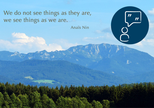 HOW WE SEE – Anais Nin