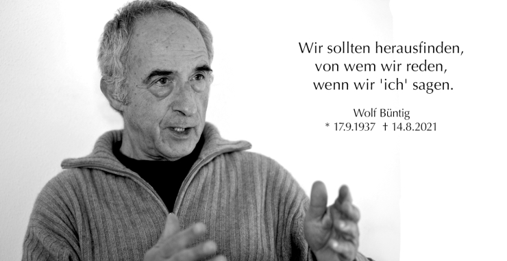 Wolf Büntig Todestag