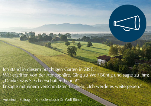 ZUM 4. TODESTAG VON WOLF BÜNTIG
